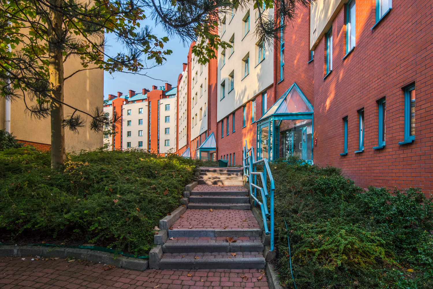 Zdjęcie architektury budynku Budynki mieszkalno-usługowe